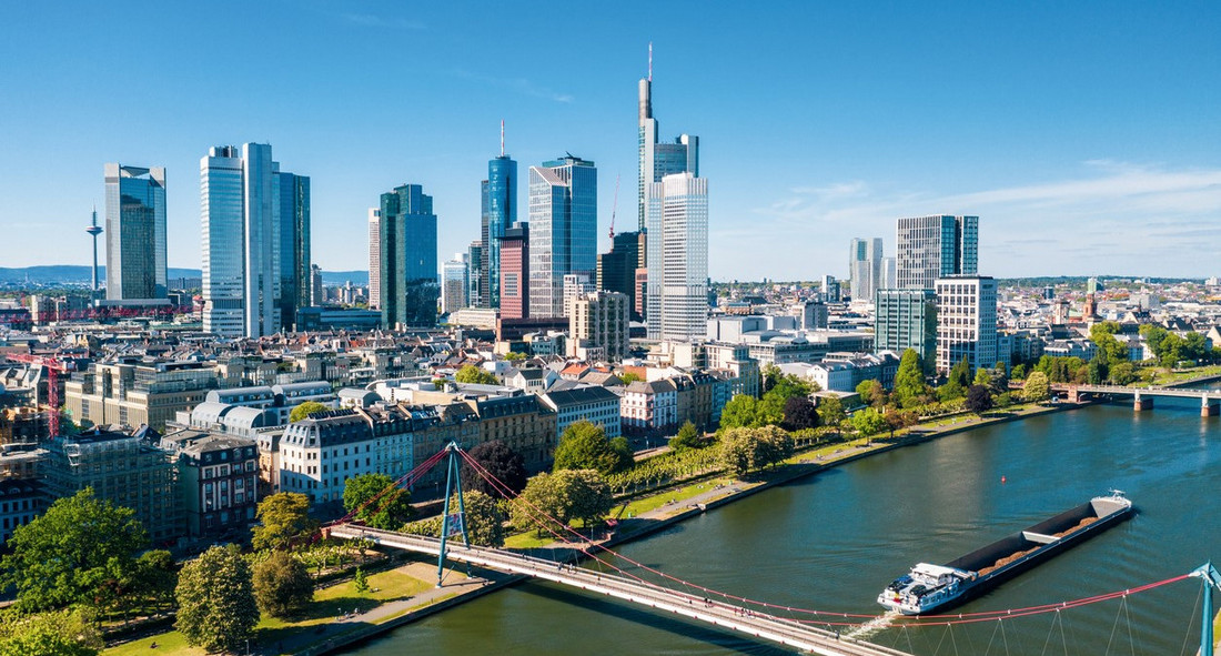 Skyline von Frankfurt