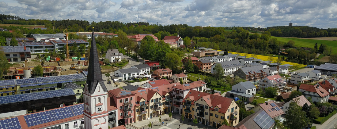 Furth bei Landshut von oben