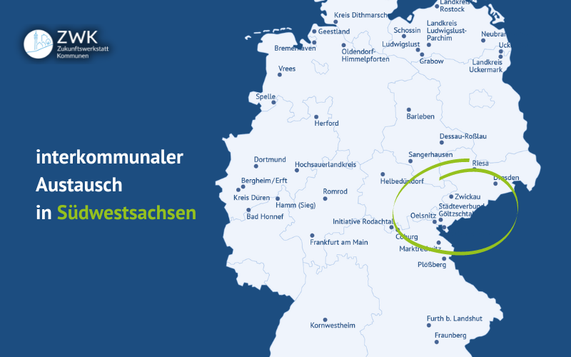 Grafik: interkommunaler Austausch in Südwestsachsen