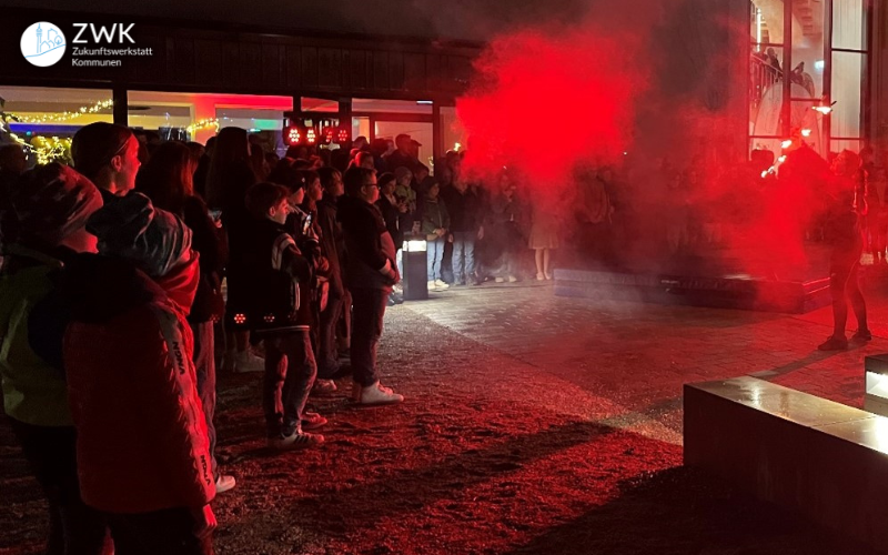 Kinder und Jugendliche feierten im Klosterfoyer in Furth