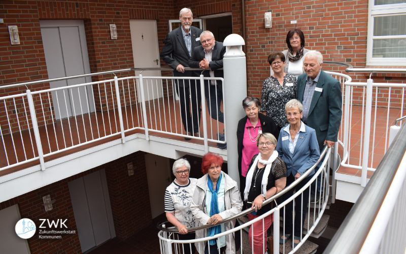 Teilnehmerinnen und Teilnehmer des Austauschtreffens der Seniorenbeiräte Ludwigslust und Neubrandenburg