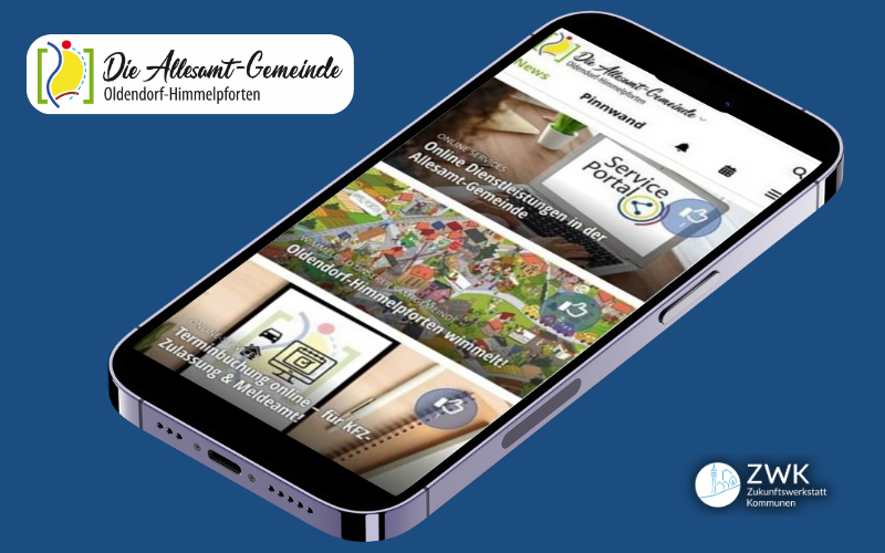 Screenshot der allesamt-App für Oldendorf-Himmelpforten